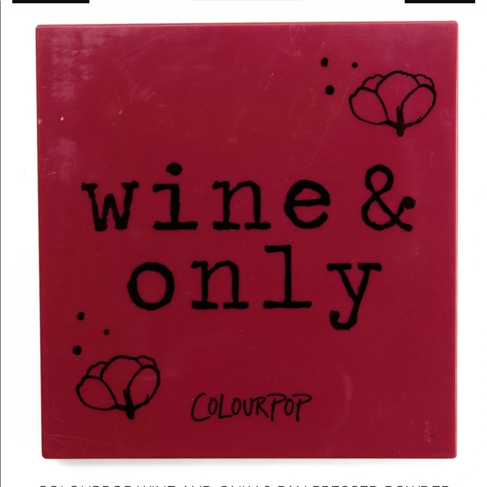 ColourPop Wine and Only 9-Pan Pressed Powder Palette NIB